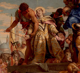 Il martirio di Santa Giustina, Veronese
